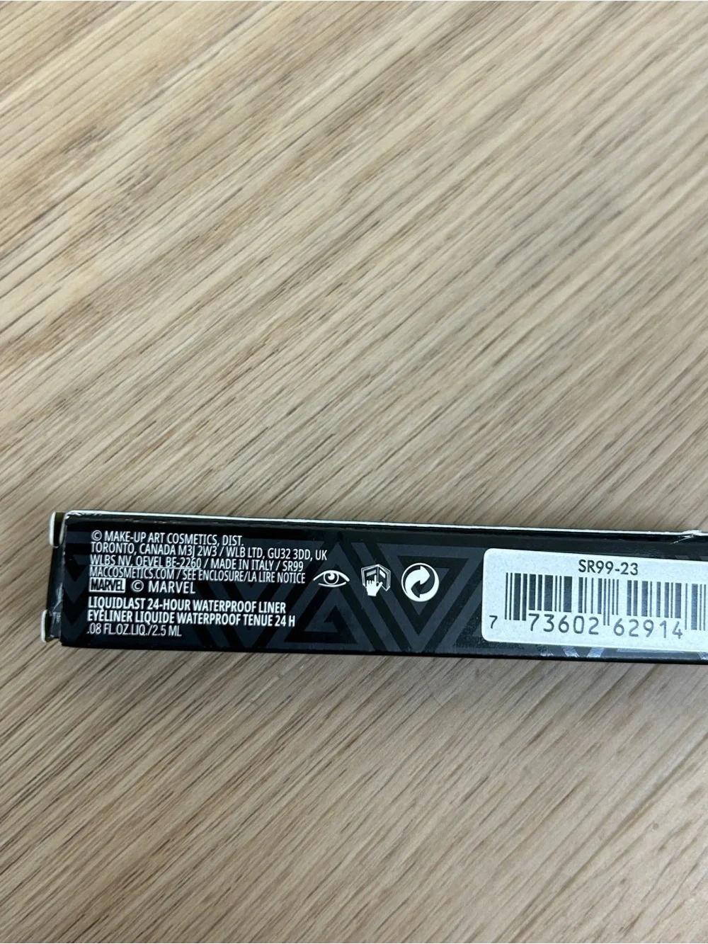 NWT MAC X Black Panther Wakanda Pround Eyeliner
